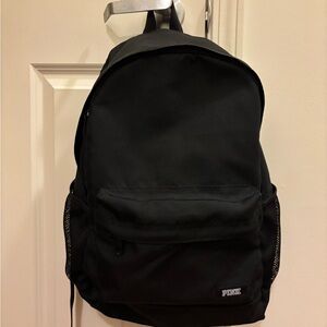 PINK Victoria's Secret Black Backpack